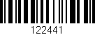 Código de barras (EAN, GTIN, SKU, ISBN): '122441'