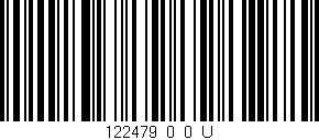 Código de barras (EAN, GTIN, SKU, ISBN): '122479_0_0_U'