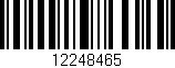 Código de barras (EAN, GTIN, SKU, ISBN): '12248465'