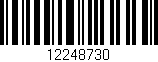 Código de barras (EAN, GTIN, SKU, ISBN): '12248730'