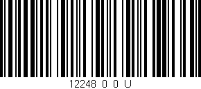 Código de barras (EAN, GTIN, SKU, ISBN): '12248_0_0_U'