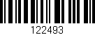 Código de barras (EAN, GTIN, SKU, ISBN): '122493'