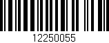 Código de barras (EAN, GTIN, SKU, ISBN): '12250055'
