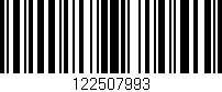 Código de barras (EAN, GTIN, SKU, ISBN): '122507993'