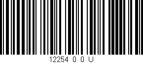 Código de barras (EAN, GTIN, SKU, ISBN): '12254_0_0_U'