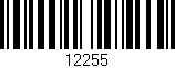 Código de barras (EAN, GTIN, SKU, ISBN): '12255'