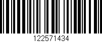 Código de barras (EAN, GTIN, SKU, ISBN): '122571434'