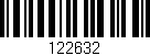 Código de barras (EAN, GTIN, SKU, ISBN): '122632'