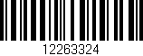 Código de barras (EAN, GTIN, SKU, ISBN): '12263324'