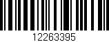 Código de barras (EAN, GTIN, SKU, ISBN): '12263395'