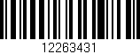 Código de barras (EAN, GTIN, SKU, ISBN): '12263431'