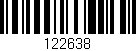 Código de barras (EAN, GTIN, SKU, ISBN): '122638'