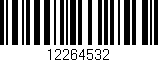 Código de barras (EAN, GTIN, SKU, ISBN): '12264532'
