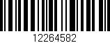 Código de barras (EAN, GTIN, SKU, ISBN): '12264582'