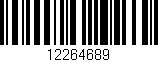 Código de barras (EAN, GTIN, SKU, ISBN): '12264689'