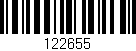 Código de barras (EAN, GTIN, SKU, ISBN): '122655'