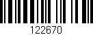 Código de barras (EAN, GTIN, SKU, ISBN): '122670'