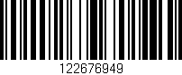 Código de barras (EAN, GTIN, SKU, ISBN): '122676949'