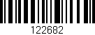 Código de barras (EAN, GTIN, SKU, ISBN): '122682'