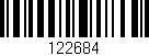 Código de barras (EAN, GTIN, SKU, ISBN): '122684'