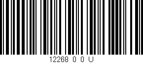 Código de barras (EAN, GTIN, SKU, ISBN): '12268_0_0_U'