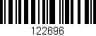 Código de barras (EAN, GTIN, SKU, ISBN): '122696'