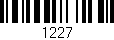 Código de barras (EAN, GTIN, SKU, ISBN): '1227'
