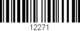Código de barras (EAN, GTIN, SKU, ISBN): '12271'