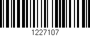 Código de barras (EAN, GTIN, SKU, ISBN): '1227107'