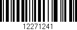 Código de barras (EAN, GTIN, SKU, ISBN): '12271241'