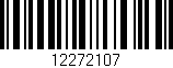 Código de barras (EAN, GTIN, SKU, ISBN): '12272107'