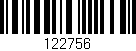 Código de barras (EAN, GTIN, SKU, ISBN): '122756'