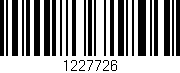 Código de barras (EAN, GTIN, SKU, ISBN): '1227726'
