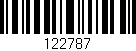 Código de barras (EAN, GTIN, SKU, ISBN): '122787'