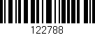 Código de barras (EAN, GTIN, SKU, ISBN): '122788'