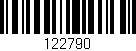 Código de barras (EAN, GTIN, SKU, ISBN): '122790'