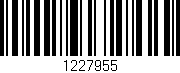 Código de barras (EAN, GTIN, SKU, ISBN): '1227955'