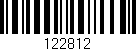 Código de barras (EAN, GTIN, SKU, ISBN): '122812'