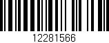 Código de barras (EAN, GTIN, SKU, ISBN): '12281566'