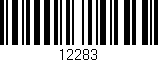 Código de barras (EAN, GTIN, SKU, ISBN): '12283'