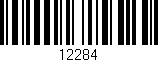 Código de barras (EAN, GTIN, SKU, ISBN): '12284'