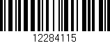 Código de barras (EAN, GTIN, SKU, ISBN): '12284115'