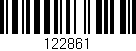 Código de barras (EAN, GTIN, SKU, ISBN): '122861'