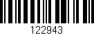Código de barras (EAN, GTIN, SKU, ISBN): '122943'