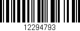 Código de barras (EAN, GTIN, SKU, ISBN): '12294793'