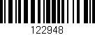 Código de barras (EAN, GTIN, SKU, ISBN): '122948'