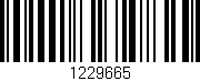 Código de barras (EAN, GTIN, SKU, ISBN): '1229665'