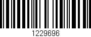 Código de barras (EAN, GTIN, SKU, ISBN): '1229696'