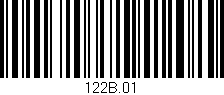 Código de barras (EAN, GTIN, SKU, ISBN): '122B.01'