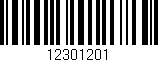 Código de barras (EAN, GTIN, SKU, ISBN): '12301201'